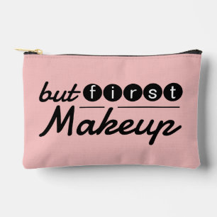 Grappige Whimsical Vintage Koraalrode Make-up Reis Etui
