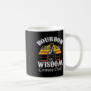 Grappige Whiskey Bourbon Drink cadeau voor whisky  Koffiemok