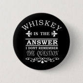 grappige whiskey citeert ronde button 5,7 cm (Voorkant)