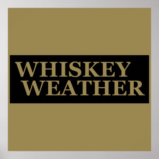 Grappige whiskey drink quotes poster (Voorkant)
