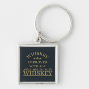 grappige whiskey sleutelhanger