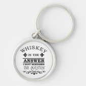 grappige whiskey slogan sleutelhanger (Voorkant)