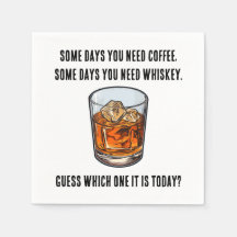 Grappige Whiskey Tumbler - Koffie of Whiskey?