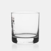 Grappige Whiskey Voorschrift Familie Reünie Custom Whisky Glas (Links)