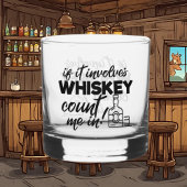 Grappige whisky woord kunst whisky glas