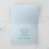 Grappige Who van de Kerel van het Wenskaart… heeft Kaart (Binnen)