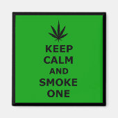 Grappige wiet magneet (Voorkant)