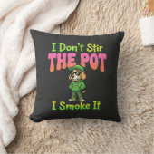 Grappige Wiet Roken Hond Stoner Kussen (Deken)