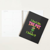 Grappige Wiet Roken Hond Stoner Planner (Display)