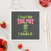 Grappige Wiet Roken Hond Stoner Servet (Insitu)