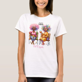 Grappige Wijn Dames Maar Eerst Dames T-Shirt