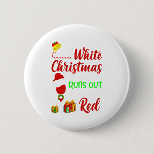 Grappige wijn drinkende ik droom van een witte ker ronde button 5,7 cm