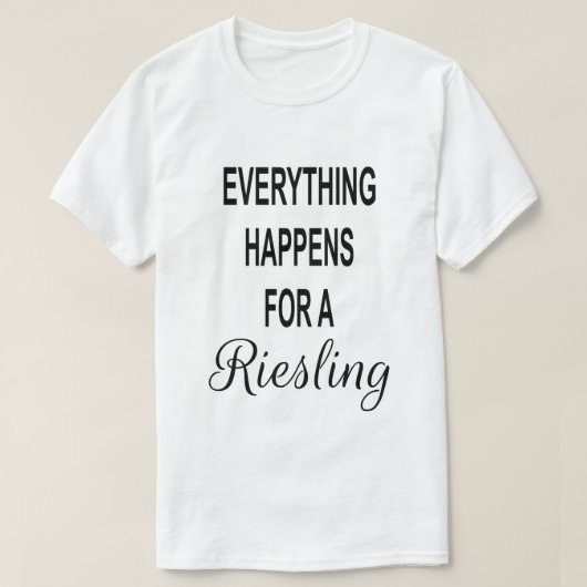 Grappige wijn drinkende quote  t-shirt (Design voorkant)