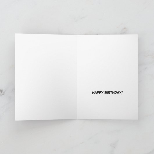 Grappige wijn grap, komedie kaart (Binnen)