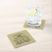 grappige wijncitaat voor vrienden kartonnen onderzetters (Insitu)