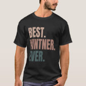 Grappige Wijnmaker Vintner Winemaking Beste Vintne T-shirt (Voorkant)