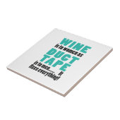 Grappige wijntraining tegeltje (Zijkant)