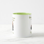 Grappige wilde kalkoen jagen Quote Mok (Midden)