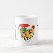 Grappige wilde Safari dieren Kerstmis kostuum Koffiemok (Center)