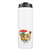 Grappige wilde Safari dieren Kerstmis kostuum Thermosbeker (Voorkant)