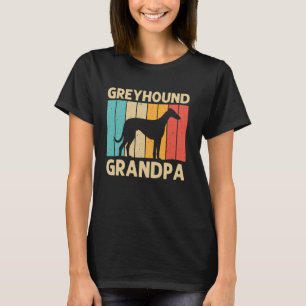 Grappige windhond voor opa papa Italiaanse windhon T-shirt