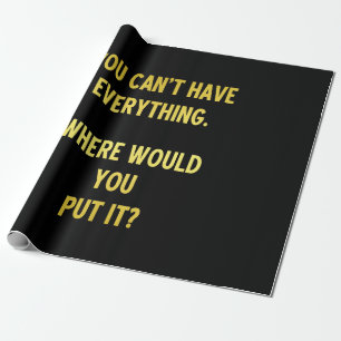 Grappige winkelopslag grap cadeaupapier