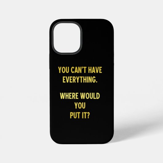 Grappige winkelopslag grap iPhone hoesje (Achterkant)
