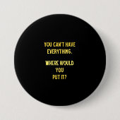 Grappige winkelopslag grap ronde button 7,6 cm (Voorkant)