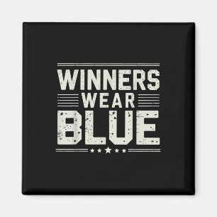 Grappige Winnaars Draag Blue Spirit Draag Team Gam Magneet