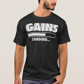 Grappige winsten laden Lifting Fitness Gym Workout T-shirt