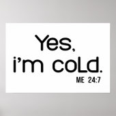 Grappige Winter Citaten, Het Is De Tijd Om Te Bevr Poster (Voorkant)