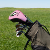 Grappige winter pinguïn aangepaste golf driver hoo golfheadcover (Insitu)