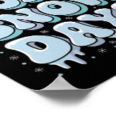 Grappige Winter Spreuk Leraar Leerling 6 Of 7 Ik H Poster (Hoek)