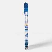 Grappige Winter Vissen Gepersonaliseerde iPhone 15 Case-Mate iPhone Case (Achterkant / Links)