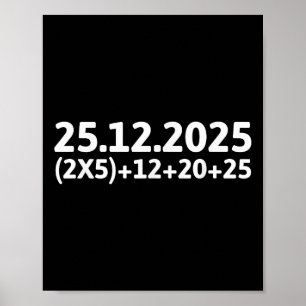 Grappige Wiskunde 67 Kerst Meme Leraren Studenten Poster