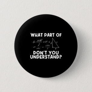 Grappige wiskunde citaat wiskunde beste wiskundele ronde button 5,7 cm