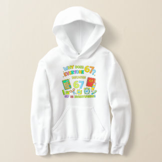 Grappige wiskunde grap hoodie voor kinderen op sch
