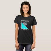 Grappige Wiskunde Hippotenuse Hippo Hypotenuse T-shirt (Voorkant volledig)