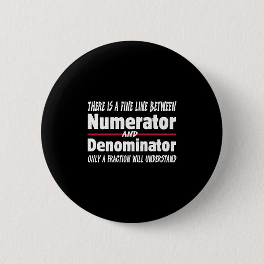 Grappige Wiskunde Leraar Grap Mannen Vrouwen Leuk Ronde Button 5,7 Cm (Voorkant)