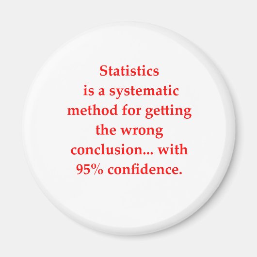 grappige wiskunde magneet (Voorkant)