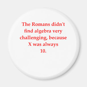 grappige wiskunde magneet