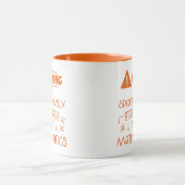 Grappige wiskunde mok (Midden)