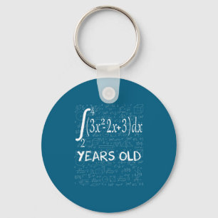 Grappige wiskunde nerd 50 jaar oud 50ste verjaarda sleutelhanger