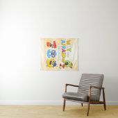 Grappige wiskunde nummers grap poster voor kindere wandkleed (In Situ (horizontaal))