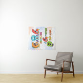 Grappige wiskunde nummers grap poster voor kindere wandkleed (In Situ (horizontaal))
