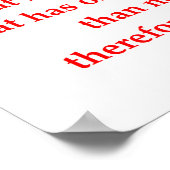 grappige wiskunde poster (Hoek)