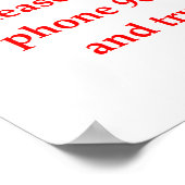 grappige wiskunde poster (Hoek)