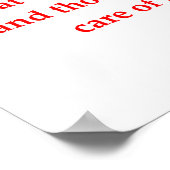 grappige wiskunde poster (Hoek)