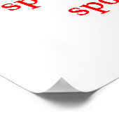 grappige wiskunde poster (Hoek)