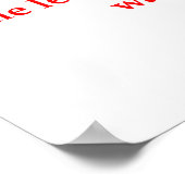 grappige wiskunde poster (Hoek)